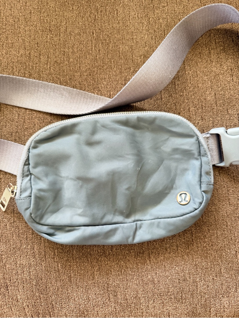 lululemon athletica light grey Adjustable Waist Bag
